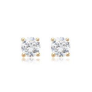 CZ Diamond 2CT Studs