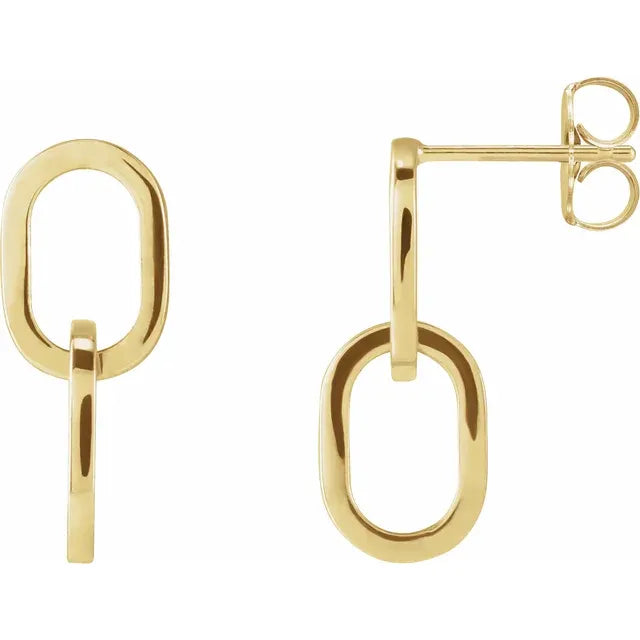 Double Oval Earrings