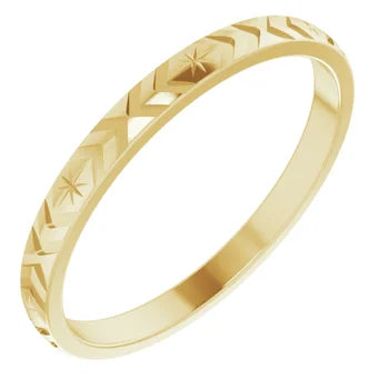Narrow Geometric Stacking Band