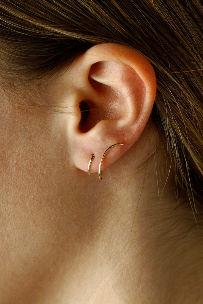 Swirl Ear Climber