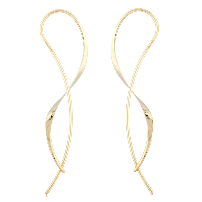 Criss-Cross Threader Earrings