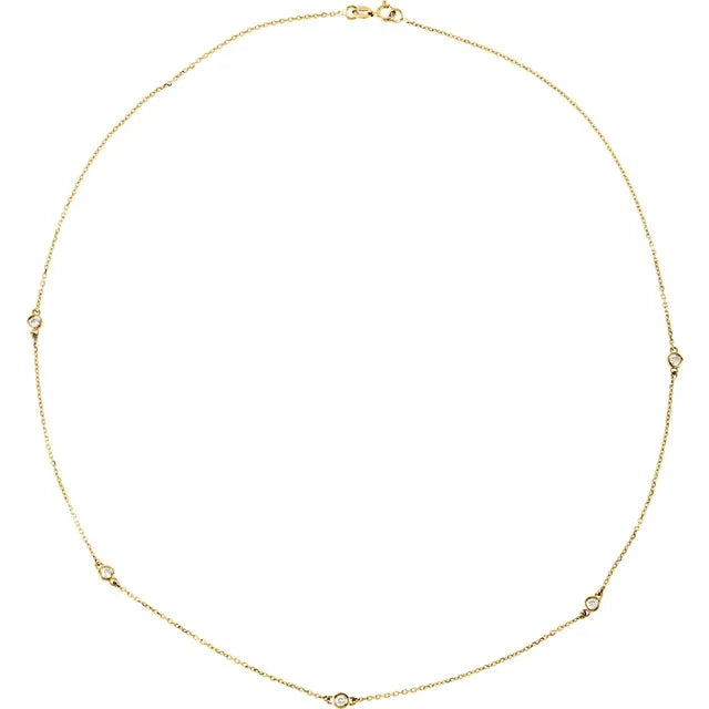 Diamonds By The Yard 18" Necklace