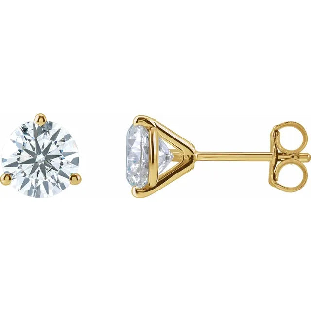 1.5 Ctw Lab Grown Cocktail (3 prong) Studs