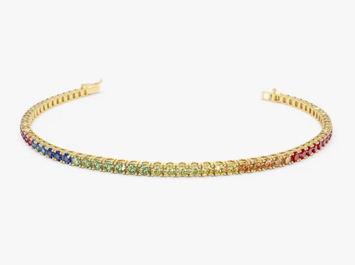 Tennis Rainbow Bracelet