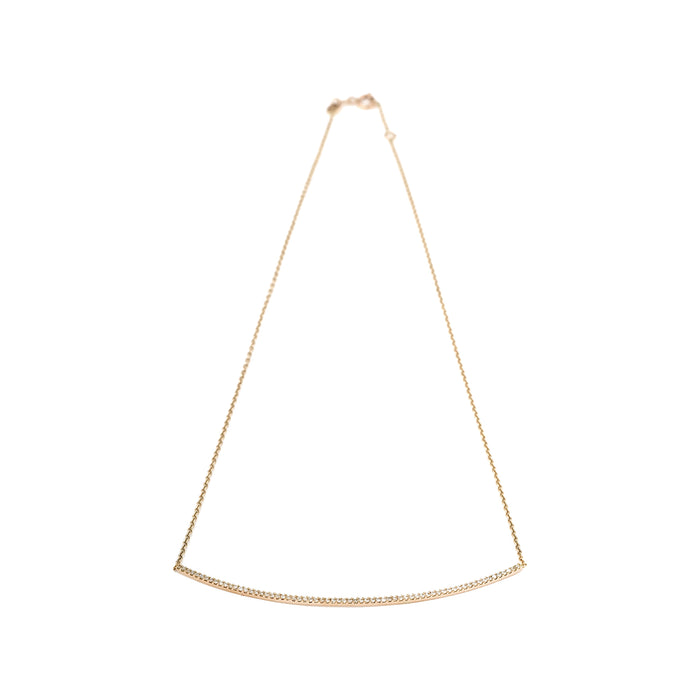 Kismet Long Bar Diamond Necklace