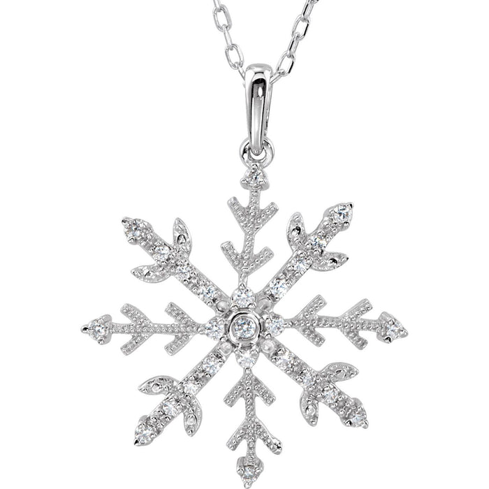 CZ Snow Necklace