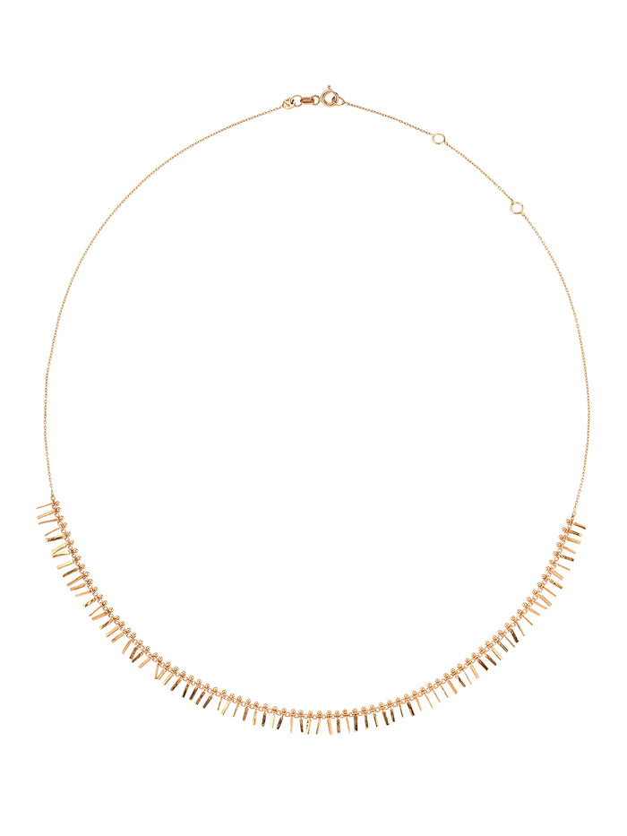 Kismet Gold Even Stick "Fire" Necklace