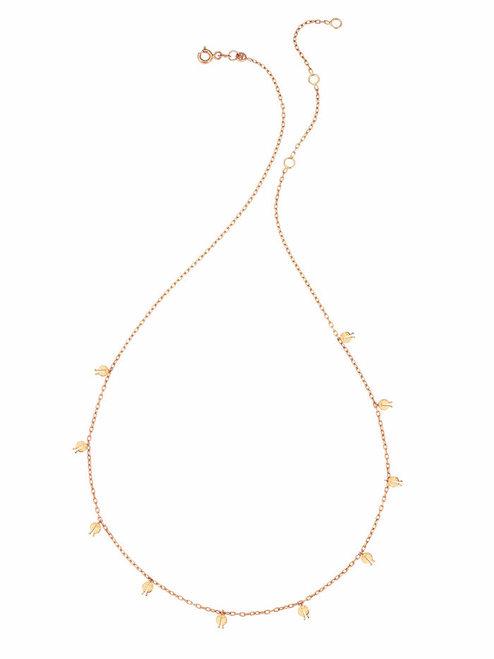 Gold Tassel Necklace