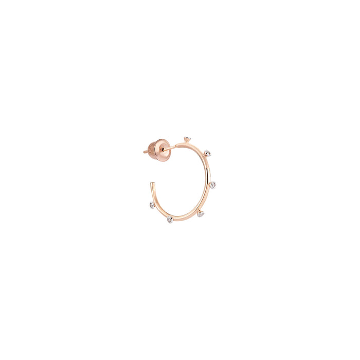 Kismet Diamond Burst Small Hoop Earring