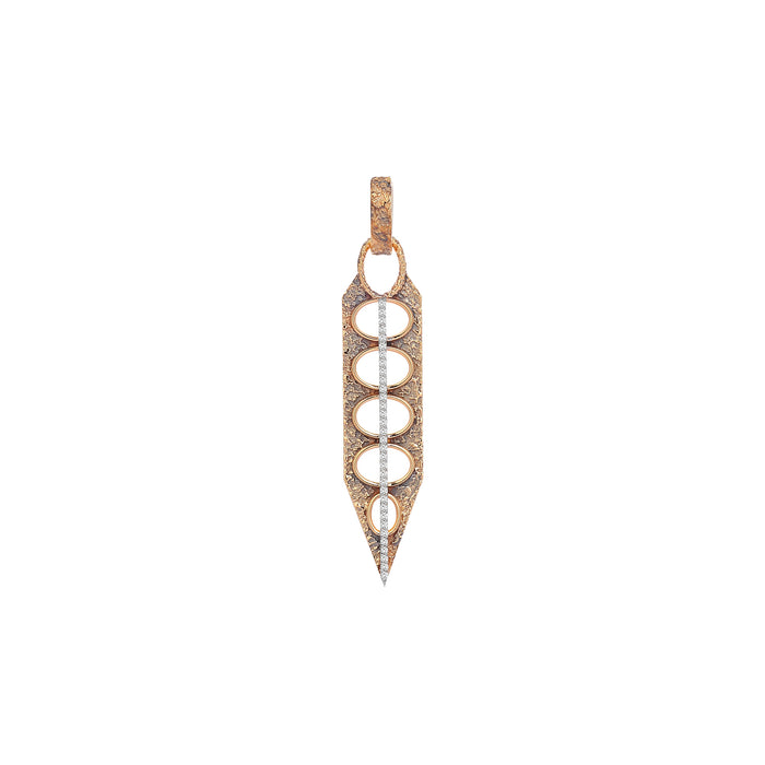 Diamond Loop Drop Earring