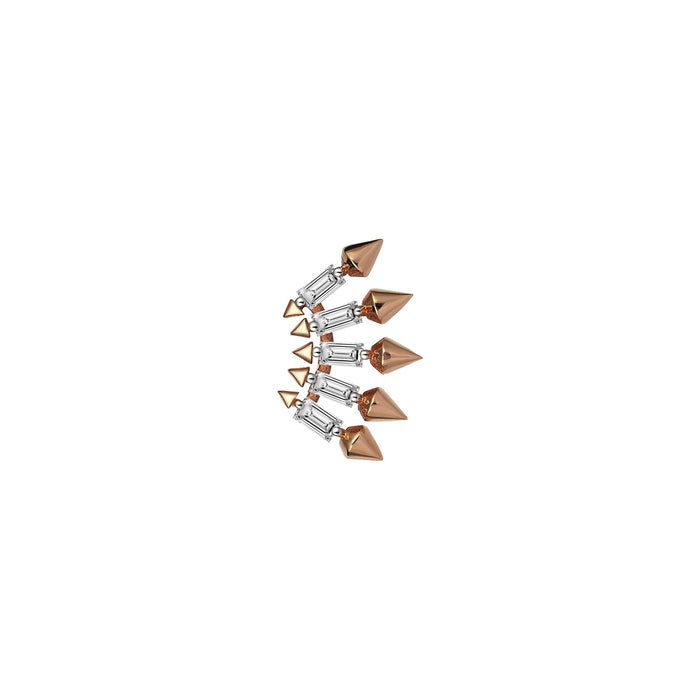 Five Arrows Rose Gold Earring