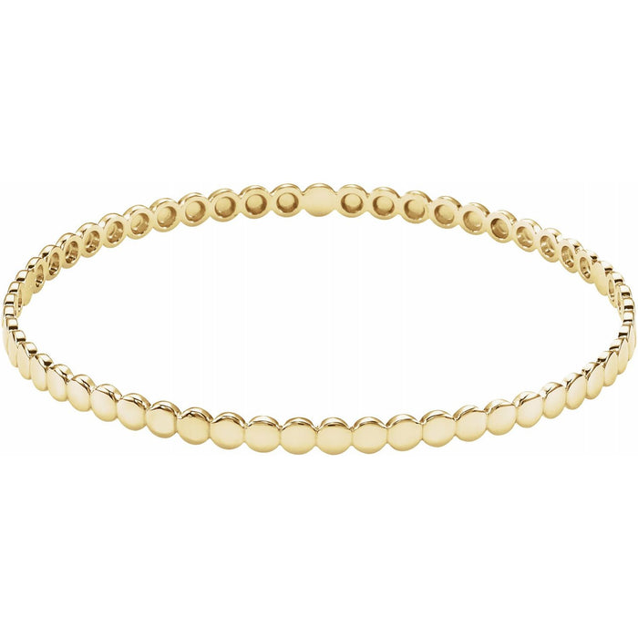 Beaded Bangle Bracelet
