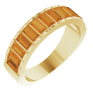 Citrine Stacking Ring