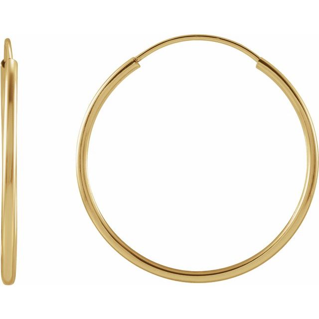 20mm Delicate Hoop Earrings