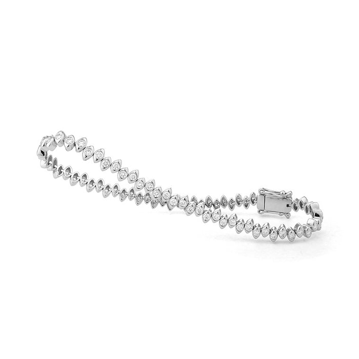 Diamond Eye Tennis Bracelet