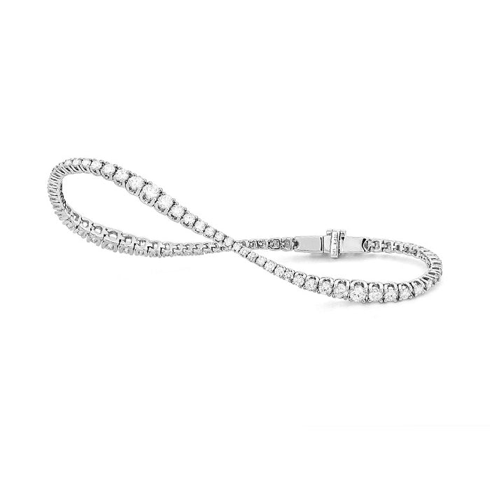 Waves Tennis Bracelet