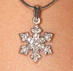 Hughes Pave Diamond Large Snowflake