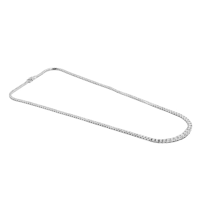 Diana Tennis Necklace in 4.35 Ct