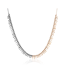 Kismet Gold Even Stick "Fire" Necklace