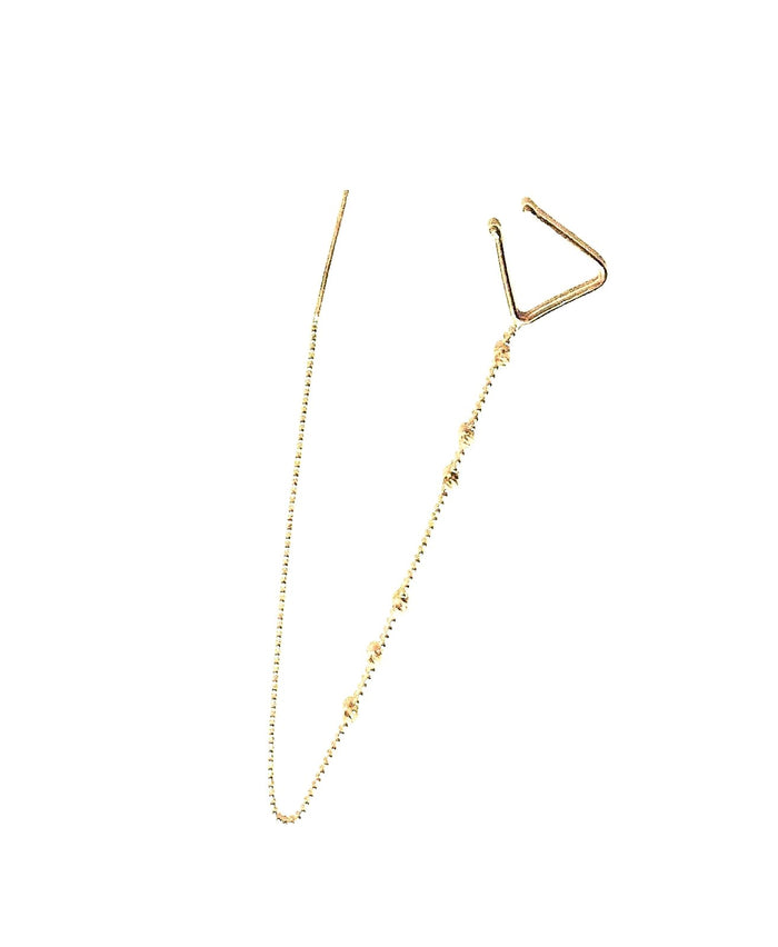 HGen2 Pazar Pull-Through Asymmetric Earring