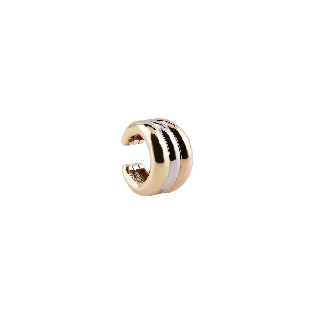 18k Mixed Gold Cuff