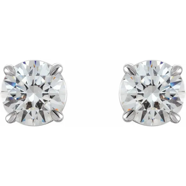 4 Total Carat Lab Grown Diamond Studs