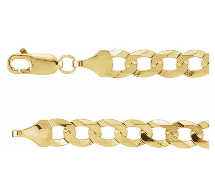 5.8mm Curb 14k Chain