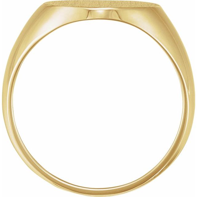 Large Oval Signat Ring