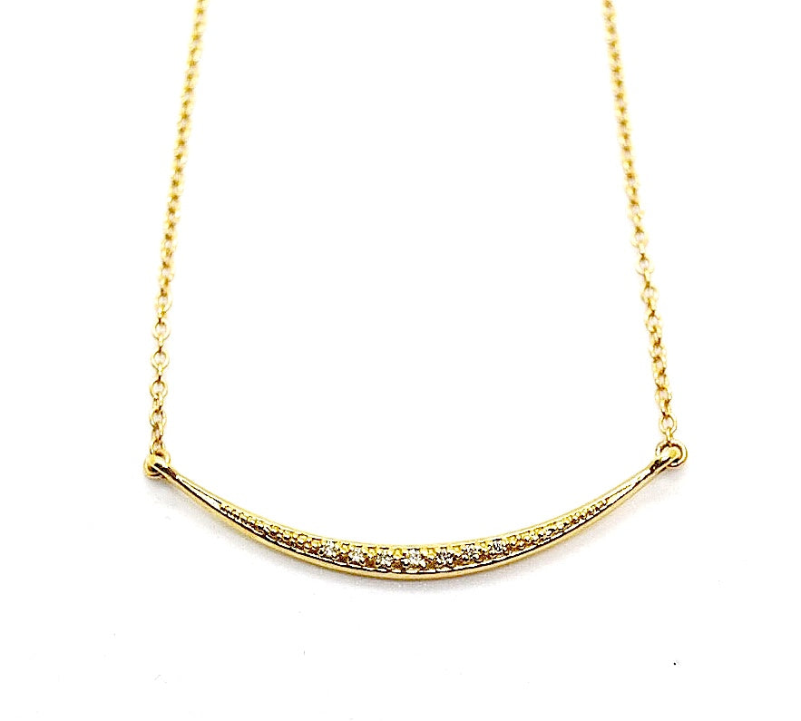 Real Gold Necklace 14 ct 14k Gold 14 karat Gold Name Necklace nameplate |  eBay